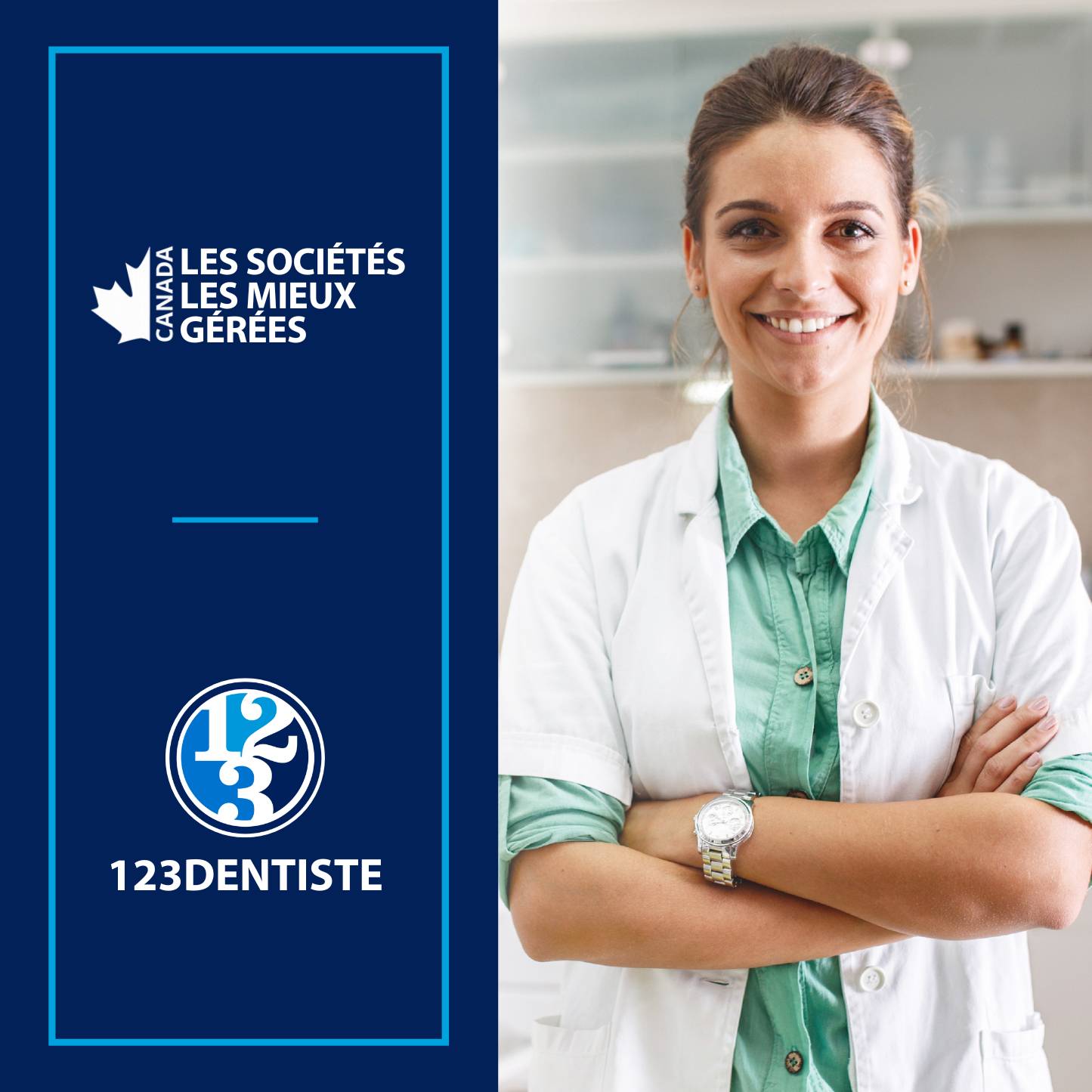 123Dentiste figure au palmarès des Sociétés les mieux gérées au Canada
